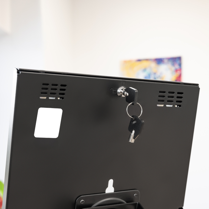 Tooq Marco Antirrobo para Tablet 12,4-13 Pulgadas Negro