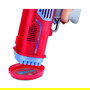 PUSTEFIX Bubble Bazooka - Pistola de juguete para niños de 4 años en adelante - Colores Azul y Rojo