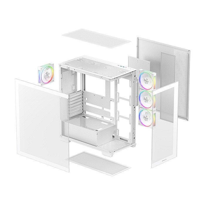 DeepCool CG580 4F V2 Blanca Midi Tower DeepCool CG580 4F V2 Blanca Midi Tower
