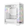 DeepCool CG580 4F V2 Blanca Midi Tower
