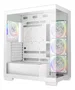 Deepcool CG580 4F V2 Caja PC Gaming Semitorre Blanca - Midi Tower ATX con 4 Ventiladores ARGB, Panel Lateral de Vidrio Templado y Filtros Antipolvo - R-CG580-WHADA4-G-2