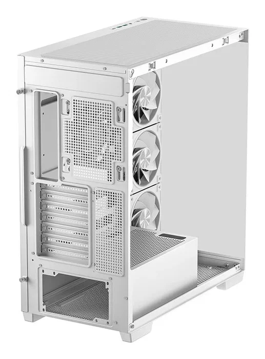 Deepcool CG580 4F V2 Caja PC Gaming Semitorre Blanca - Midi Tower ATX con 4 Ventiladores ARGB, Panel Lateral de Vidrio Templado y Filtros Antipolvo - R-CG580-WHADA4-G-2 Deepcool CG580 4F V2 Caja PC Gaming Semitorre Blanca - Midi Tower ATX con 4 Ventiladores ARGB, Panel Lateral de Vidrio Templado y Filtros Antipolvo - R-CG580-WHADA4-G-2