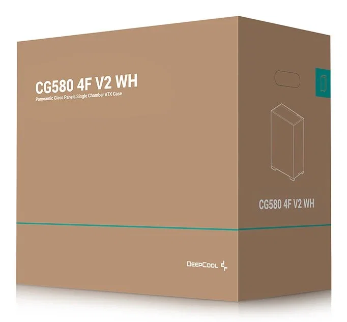 DeepCool CG580 4F White V2