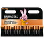Duracell Plus Power Boost Pilas AAA 1,5V, Pack de 12