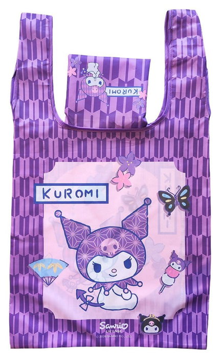 Sakami Merchandise Sanrio Bolsa Kuromi Japanese Foldable Sakami Merchandise Sanrio Bolsa Kuromi Japanese Foldable