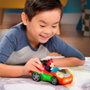 Just Play Vehículo Rev 'N Go Mickey Mouse 38587 - Coche de carreras Disney Junior con luces y sonidos, multilingüe