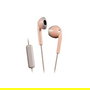 JVC HA-F19M-PT Auriculares Alámbricos Intraaurales con Micrófono para Llamadas/Música, Gris y Rosa
