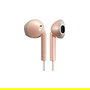 JVC HA-F19M-PT Auriculares Alámbricos Intraaurales con Micrófono para Llamadas/Música, Gris y Rosa