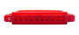Armónica Cascha Fun Blues Roja Incluye Estuche Rigido y Folleto