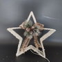 DKD Home Decor Decoración Luminosa de Estrella en Metal con LED