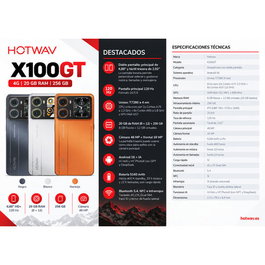 HOTWAV X100 GT 8GB RAM 256GB ROM Midnight Black