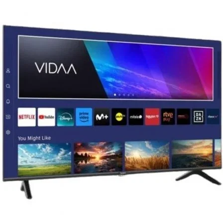 Sunstech 40SUNSMARTV24 - Televisor Smart TV de 40" Full HD, sistema VIDAA OS, WiFi, Bluetooth, diseño Frameless