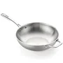 Monix Wok Planet Inox de 28 cm con Tecnología Triply