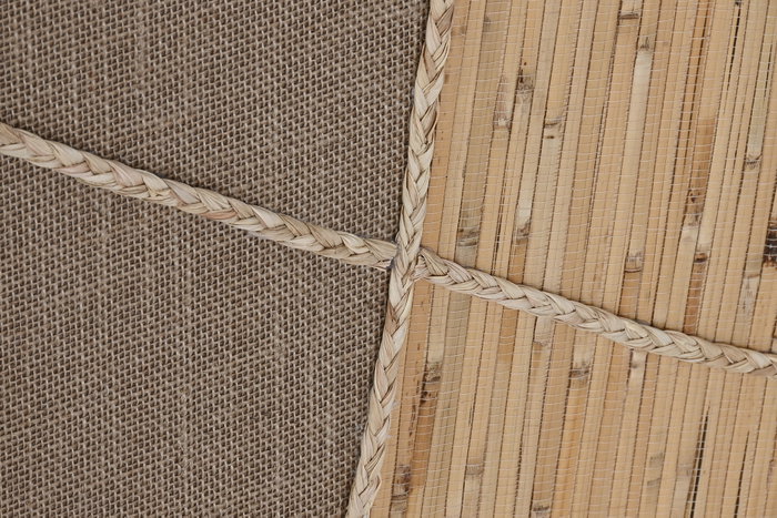DKD Home Decor Cuadro Lino Bambú 60x3x80 Natural 3D (Pack de 2)