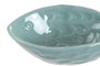 DKD Home Decor Centro Mesa Mediterráneo Azul Turquesa Gres Set de 2 Piezas 13x5.5x24 cm