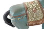 DKD Home Decor Figura de Caballo Turquesa en Resina