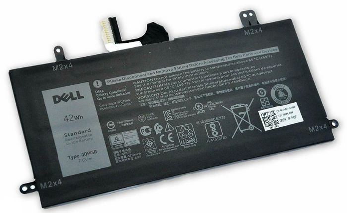 Dell Batería de 42WHR, 4 celdas, Iones de Litio para Latitude 5285 Dell Batería de 42WHR, 4 celdas, Iones de Litio para Latitude 5285