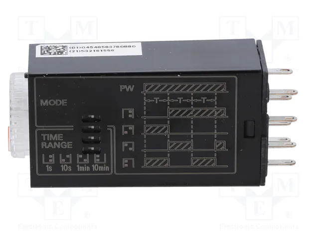 OMRON H3YN-B Relé de tiempo 24VDC DPDT OMRON H3YN-B Relé de tiempo 24VDC DPDT