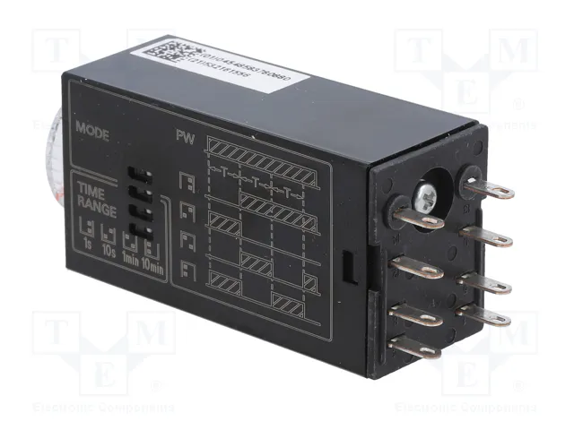 OMRON H3YN-B Relé de tiempo 24VDC DPDT OMRON H3YN-B Relé de tiempo 24VDC DPDT