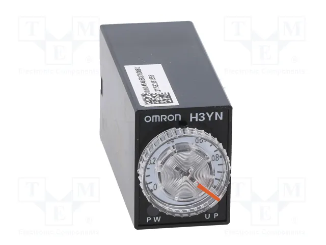OMRON H3YN-B Relé de tiempo 24VDC DPDT OMRON H3YN-B Relé de tiempo 24VDC DPDT