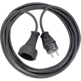 Brennenstuhl Cable de extensión 1165430 negro 3 m