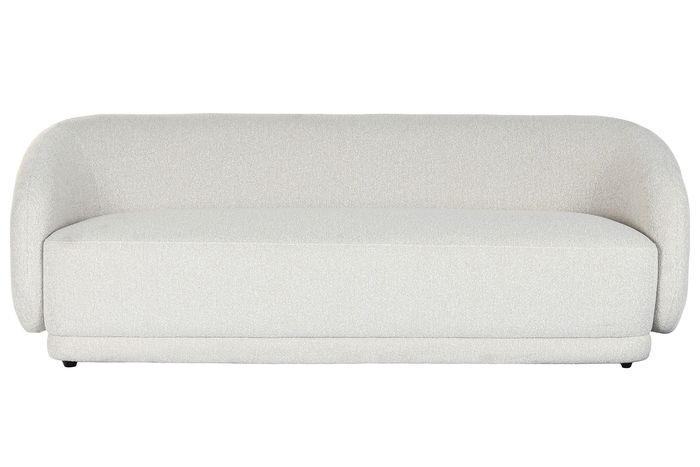 DKD Home Decor Sofá Scandi Blanco 196 x 94.5 x 71 cm