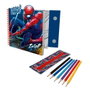KIDS LICENSING Cuaderno actividades con estuche removible Spiderman Marvel