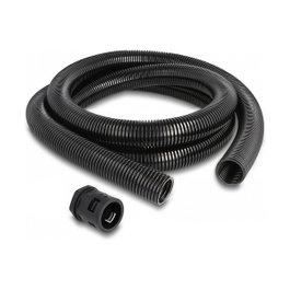 DeLOCK Funda protectora de cable 2 m x 28,5 mm con 2 x PG21 negro