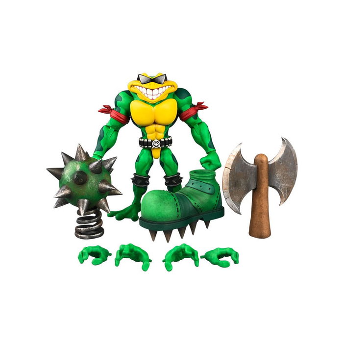 Battletoads Anthology Series Figura Wave 1: Rash 15 cm