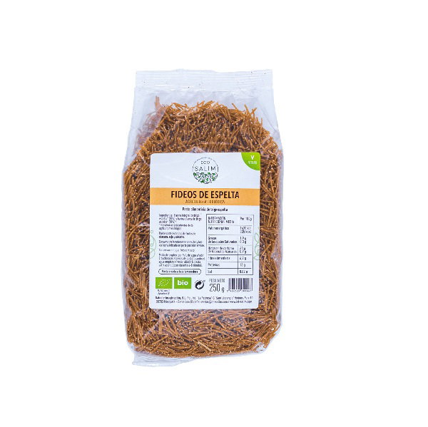 ECO SALIM Fideos de Espelta 250gr. Bio Vegan