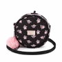 Oh My Pop Bolso Bandolera Redondo Pug Negro