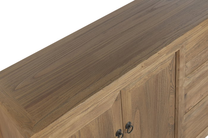 DKD Home Decor Buffet de Madera Reciclada y Olmo Natural