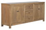 DKD Home Decor Buffet de Madera Reciclada y Olmo Natural