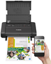 Canon MAXIFY BX110 Impresora de inyección de tinta Color con Batería, Negro