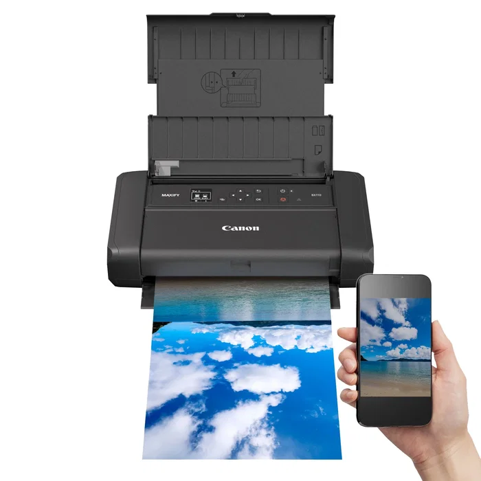 Canon MAXIFY BX110 Impresora Portátil con Batería, Negro Canon MAXIFY BX110 Impresora Portátil con Batería, Negro