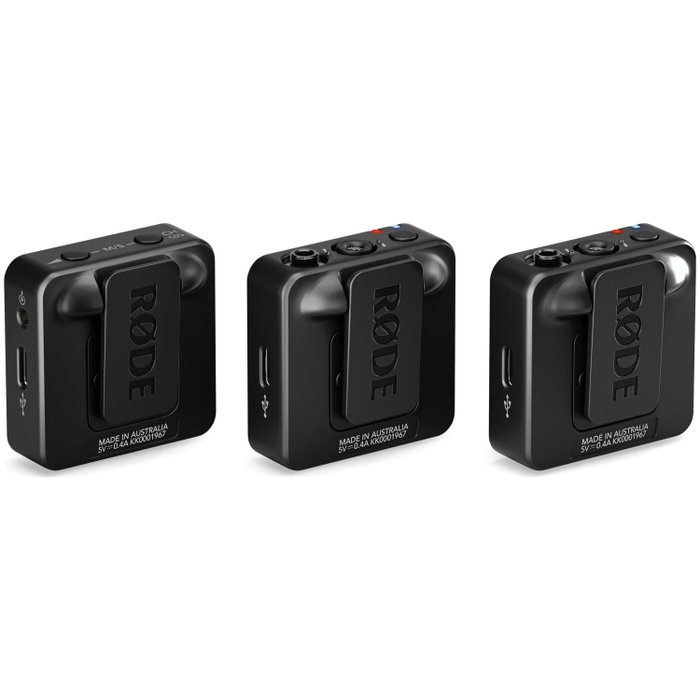 RODE Wireless GO III - Sistema de micrófono inalámbrico de dos canales RODE Wireless GO III - Sistema de micrófono inalámbrico de dos canales