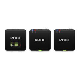 RODE Wireless GO III Sistema de Micrófono Inalámbrico Compacto de Dos Canales Transmisión Digital Serie IV Compatibilidad Universal