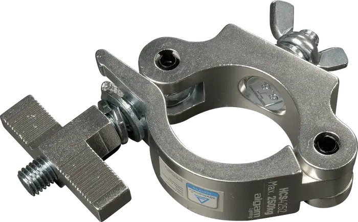 Algamlight Abrazadera 42-52Mm Carga Máx. 250Kg Aluminio TÜV Rheinland