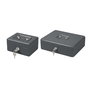 Benson Caja Metálica Portamonedas 30x24x9cm Negro Acero