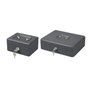 Benson Caja metálica portamonedas 30x24x9cm Negro