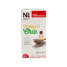 NS Omega 3 Chia 60 Cápsulas