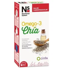 NS Omega 3 Chia 60 Cápsulas