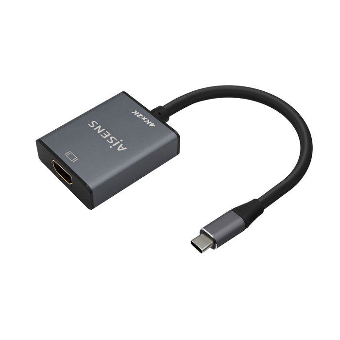 AISENS - CONVERSOR ALUMINIO USB-C A HDMI 4K@30HZ, USB-C/M-HDMI/H, GRIS, 15CM AISENS - CONVERSOR ALUMINIO USB-C A HDMI 4K@30HZ, USB-C/M-HDMI/H, GRIS, 15CM