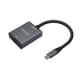 Aisens Conversor Aluminio USB-C a HDMI 4K@30Hz Gris 15cm A109-0685