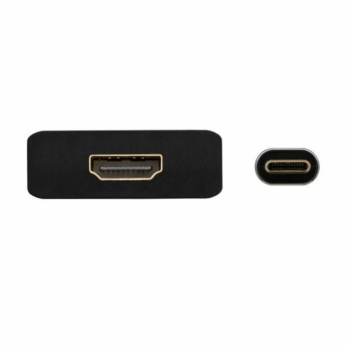 Aisens Conversor Aluminio USB-C a HDMI 4K@30Hz Gris 15cm A109-0685