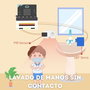Micro:Bit Kit Sensores Inteligentes para Salud, Sensores: Alcohol MQ3, UV, Temperatura Humedad, PIR, OLED, Proyectos Educativos STEAM