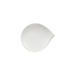 Flow Plato llano cerámico para vajilla 20 x 17 cm - No apto para lavavajillas ni microondas (Set de 6)