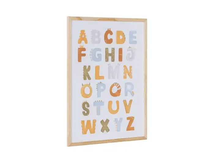 Bi-Office Pizarra Blanca Magnética con Marco de Madera, Tablero de Acero Lacado 600x450 mm para Niños, Incluye Rotulador, Borrador e Imanes y Alfabeto - Modelo Dino Bi-Office Pizarra Blanca Magnética con Marco de Madera, Tablero de Acero Lacado 600x450 mm para Niños, Incluye Rotulador, Borrador e Imanes y Alfabeto - Modelo Dino