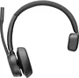 HP Poly Voyager 4310 UC Auricular Monoaural con Adaptador BT700 USB-A y Base de Carga