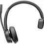 Poly Voyager 4310 77Y92AA Auricular Inalámbrico Bluetooth Mono con Micrófono + Adaptador BT700 + Base de Carga - Negro